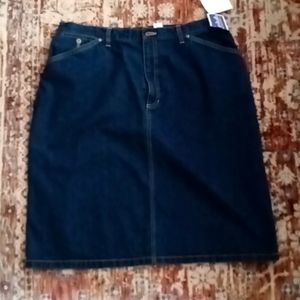 Liz Clairborne Denim Jean Pencil Skirt